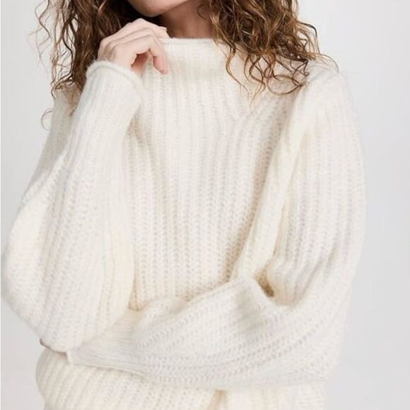 NWT Madewell Loretto Mockneck Pullover Sweater - Picture 1 of 8